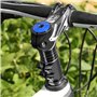 Adaptateur de Hauteur de Guidon 200MM, Rehausseur de Guidon pour vélo, Adaptateur de Potence de vélo réglable, Adaptateur de Pot
