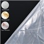 TopSoon (Pack of 2 Housse de Fauteuil Plastique Transparent 193 x 117 cm