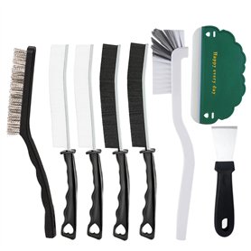 Loeosn Set de 8 brosses Multifonctions pour Nettoyer Les Coins Difficiles à Nettoyer de la Cuisine