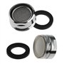 Lot de 2 aérateurs de robinet de rechange pour robinet d'évier de cuisine ou de salle de bain (NPT mâle 20 mm)