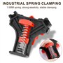 Serre Joint Angle,4 Pièces Serre Joint D'angle en ABS épais,Réglable Pince a Angle Droit 90 Degrés,Ressort Puissant,Plage de Ser