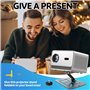 jinminamz Support De Projecteur,Surface De La Table Support Projecteur Mini Multifonctionnel avec Interface à Vis 1/4 Pouces Con