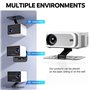 jinminamz Support De Projecteur,Surface De La Table Support Projecteur Mini Multifonctionnel avec Interface à Vis 1/4 Pouces Con