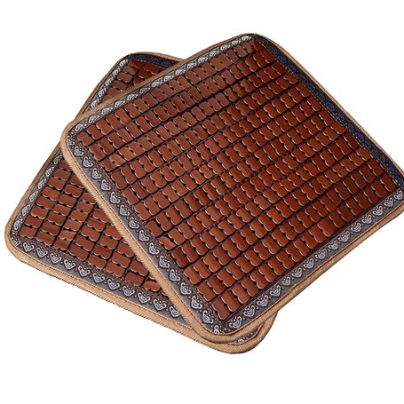 Ecloud Shop® Tapis de Coussin de siège en Bambou