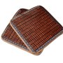 Ecloud Shop® Tapis de Coussin de siège en Bambou