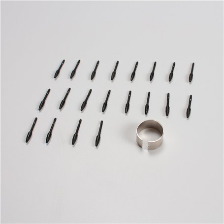 GAOMON 20 Pointes de Remplacement pour Stylet ArtPaint AP10/AP20 et Fonctionne pour la Tablette Graphique M106K/S56K