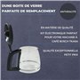 Lichtblau Verseuse en verre anthracite pour machine à café TKA6A Bosch I Verseuse de rechange pour TKA6A044 & TKA6A047 I Pour ma