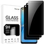 Vuciya Lot de 3 Protection Écran Anti-Espion pour Oppo A74 4G / Oppo A94 5G Verre Trempé 9H Dureté Vitre Film Résistant aux Rayu