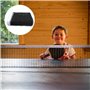 Lyramis Filet ping Pong pour Table,Filet Table ping Pong Professionnel Filet Tennis de Table pour entraineurenfant Exterieur pin