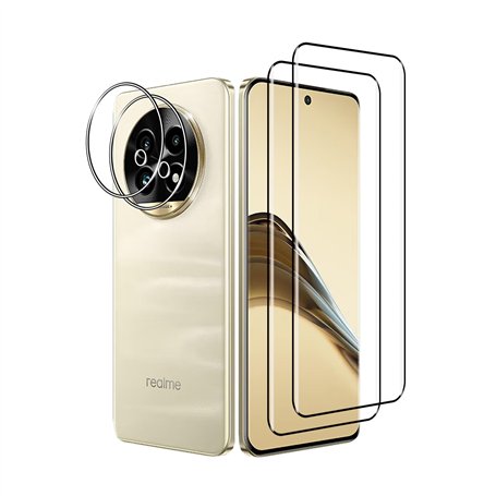 Wookfiss Verre Trempé pour Realme 13 Pro / 13 Pro+