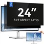 IPROKKO Lot de 2 Films de Protection D'écran Pour écran 16:9 de 24 Pouces