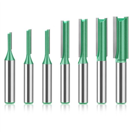 7 Pièces Fraise Defonceuse 8mm