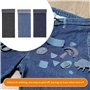 3 Rouleaux Patch Thermocollant Jean,Tissus Couture Piece Thermocollante Vetement,Reparation à Collant De Fer,Jeans Pantalon Roul