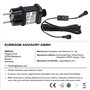 Transformateur LED CZJUTAI IP44 Alimentation pour éclairage de Noël avec prise - Prise européenne （ EL/FC36V12W) avec interrupte