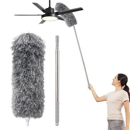 Plumeau télescopique Lavable