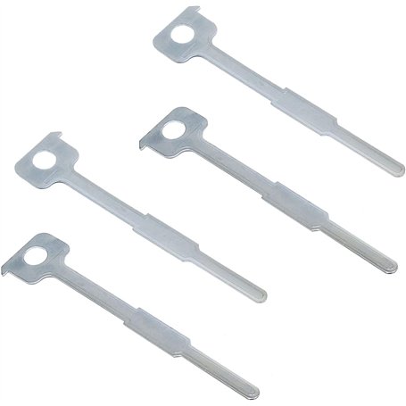 Young Wolf 4pcs stéréo Outil de démontage Remplacement Radio Radio Voiture Outil de démontage Accessoires clés (Compatible avec