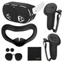 YipuVR Kit de Protection en Silicone pour Meta Quest 3S - Accessoires VR avec Coque et Housse pour Console et Poignée