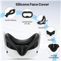 YipuVR Kit de Protection en Silicone pour Meta Quest 3S - Accessoires VR avec Coque et Housse pour Console et Poignée