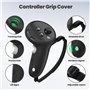YipuVR Kit de Protection en Silicone pour Meta Quest 3S - Accessoires VR avec Coque et Housse pour Console et Poignée