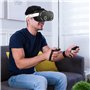 YipuVR Kit de Protection en Silicone pour Meta Quest 3S - Accessoires VR avec Coque et Housse pour Console et Poignée