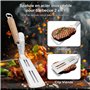 2 en 1 Pince Barbecue et Spatule