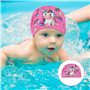 Bonnets de Bain Enfants, 2 Pièces Bonnet de Bain en Polyester pour Enfants de 4 à 10 Ans, Bonnet de Bain de Conception de Cygne