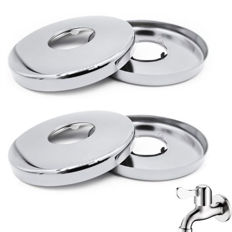 Rosace Mitigeur Douche Acier Inoxydable