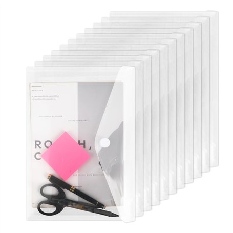 20 pochettes plastique A4