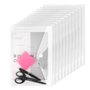 20 pochettes plastique A4