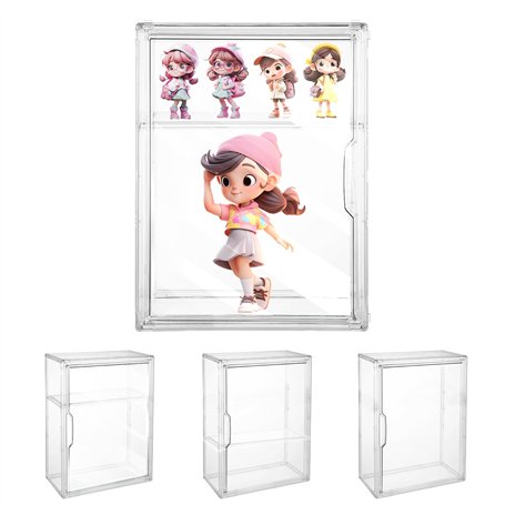 Vitrine Acrylique - Vitrine Figurine - Vitrine Murale - 36x27x14cm Vitrine pour Collection