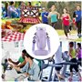 MLPKOI 1 Porte-Bouteille d'eau Accessoires Sac pour(Violet), avec Sangle RéGlable, Compatible avec 40oz 30oz Thermos Cup