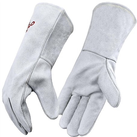 MYSAFETY Gant Cuir Barbecue Homme Femme