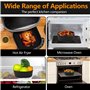 3 Pièces Moule Silicone Air Fryer 2 x 3.1L + 1 x 6.2L,Plat Air Fryer Accessoires,Réutilisable Airfryer Accessoires pour Philips 