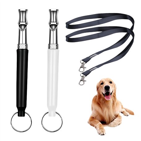 2 Pièces Sifflet Ultrason Chien