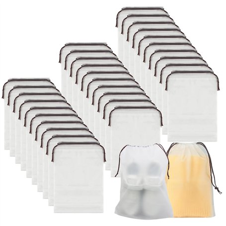 UZSUZZ Sac à Chaussures de Voyage,30 Pièces Housse de Protection pour Sac de Rangement Housses Chaussures Sac à Cordon Anti-Pous