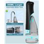 Jet Dentaire Hydropulseur Portable DIY, Hydropulseurs et Irrigateurs 5 Modes et 3 Intensités, Réservoir 300ML et Base Amovible, 