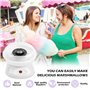 Machine A Barbe A Papa, Cotton Candy Maker 450 W, Machine Barbe À Papa, Cotton Candy Machine Avec Cuillère Doseuse, Bâtons De Bo
