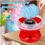 Machine à Barbe à Papa, 450w Cotton Candy Machine pour La Maison Barbe a Papa Appareil avec Cuillère Et 10 Bâtonnets Facile à Ut