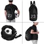 Sac à Dos De Football à Cordon,Sac à Dos en Maille Filet,Sac à Cordon De Football,Sac à Dos en Maille Polyvalent,Sac De Basket B