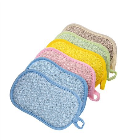 6 Pièces Eponge Reutilisable Lavable