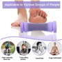 Golgner Hérisson Ball Massage des Pieds, Rouleau de Massage des Pieds, Rouleau de Pied en Caoutchouc Portable, Masseur de Pieds,