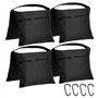 Lot de 4 sacs de sable pour photographie