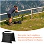 Lot de 4 sacs de sable pour photographie, sac de sable avec mousqueton, sacs de sable pour trépied, sac de sable en tissu Oxford