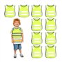 BORDEAG 10 Pièces Gilet De Sécurité pour Enfant