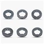 HAISHINE 6 pièces Pignon de Jante 3/8 ".325" .404 "-7T / 8T pour Husqvarna Stihl 2 Temps Tronçonneuses Remplacer pour l'Oregon L