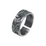 Auriselle Bague Homme Réglable Totem Esprit des Andes Vintage Viking Rétro Bague ouverte Bague de pouce Gothique Punk Bijoux Cad