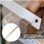 Lot de 3 petites scies à main pour le travail du bois - 31 cm - Scie à placage - Petite scie à main - Scie à bois japonaise pour
