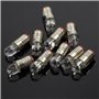 E505WMT Lot de 10 ampoules LED à vis et socle E5 E5.5 12 V-14 V Blanc chaud
