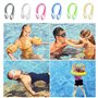 JDXun 6 Pcs Pince Nez Natation, Pinces à Nez en Silicone, Réutilisable Pinces à Nez pour Natation Adultes et Enfants Unisexe (6 