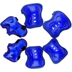 Kit de Protection Roller Enfant, 6 Ensemble de Protections Réglables Genouillères Coudières Protège-Poignets, Support Pad pour B Kit de Protection Roller Enfant